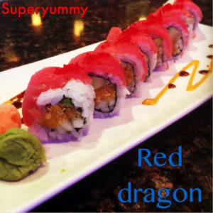 Red Dragon Roll  🌶 *