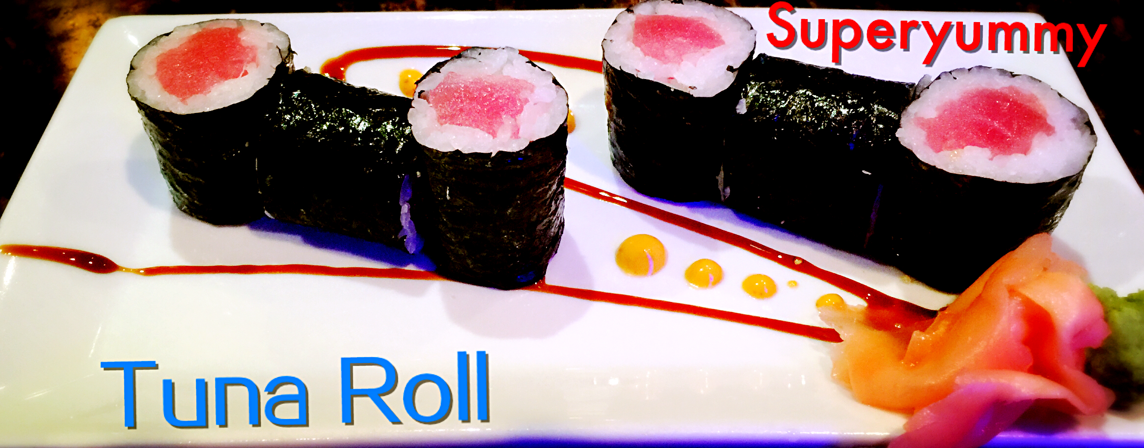 Salmon or Tuna or Yellowtail Roll  *