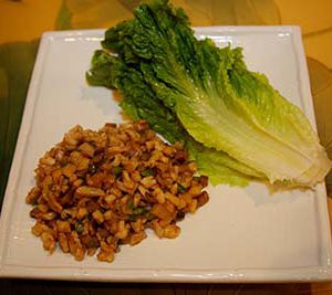 Chicken Lettuce Wraps (3pcs)