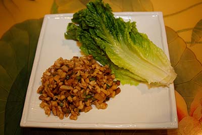 Chicken Lettuce Wraps